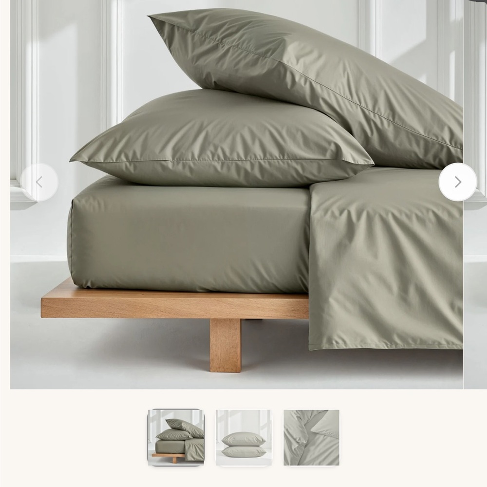 Solid Sage Green Sheet Set - Soft Home Bedding